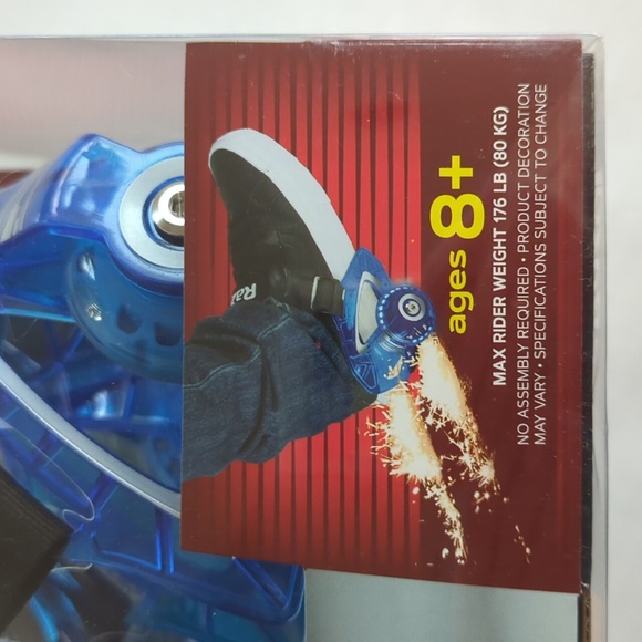 NWT Razor Jetts DLX Heel Wheels Blue - Picture 2 of 13